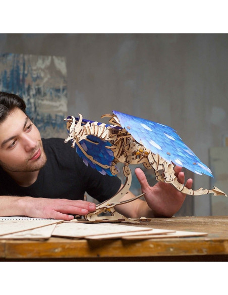 UGEARS Dragon des Tempêtes - Créature fantastique mécanique