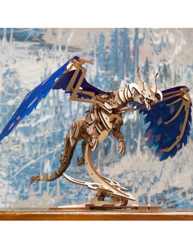 UGEARS Dragon des Tempêtes - Créature fantastique mécanique