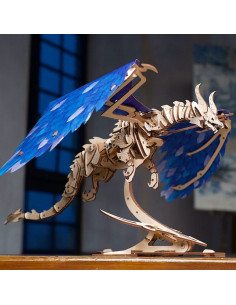 UGEARS Dragon des Tempêtes - Créature fantastique mécanique