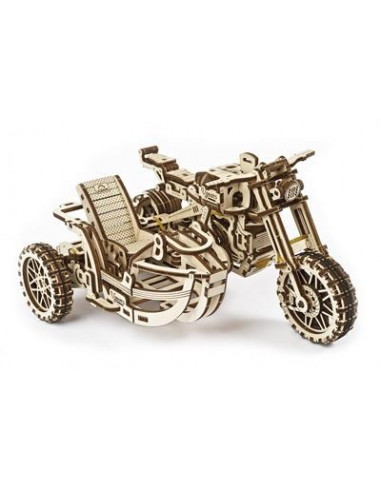  moto scrambler ugr avec side-car - 380 pieces