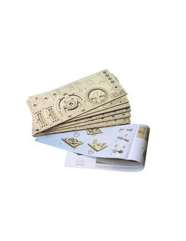 UGEARS Coffre au Trésor - Puzzle mécanique en bois