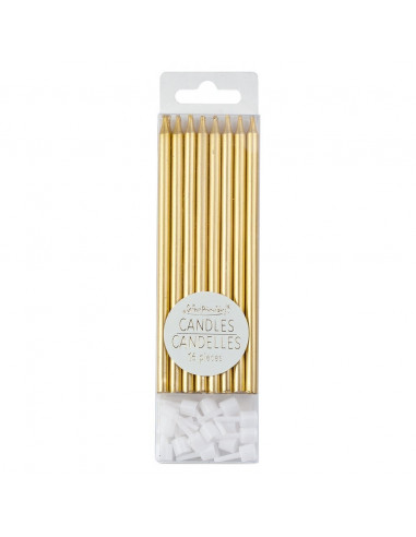 Bougies Metallic cuivre