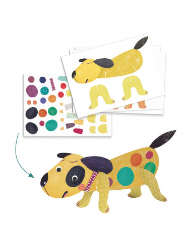 Coffret multiactivites - les animaux et leurs maisons - djeco