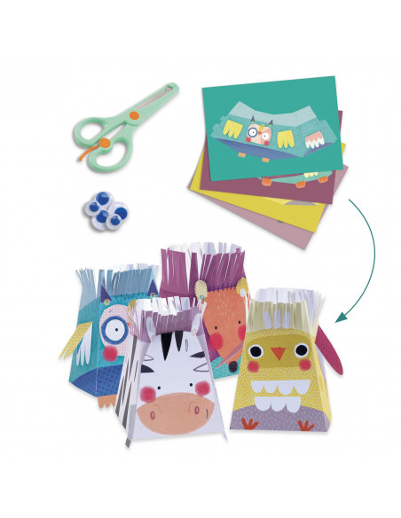 Coffret multiactivites - les animaux et leurs maisons - djeco