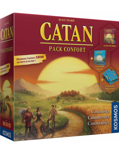 CATAN : PACK CONFORT