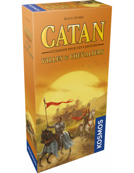 Catan : villes et chevaliers 5/6 joueurs (ext)