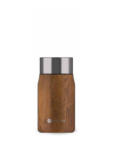 LUNCH BOX WOOD + SPOON 700ML
