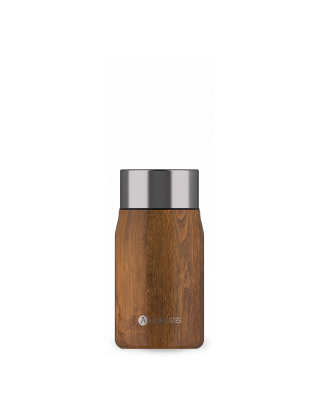 LUNCH BOX WOOD + SPOON 700ML
