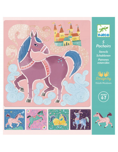 POCHOIRS - CHEVAUX