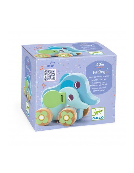 JOUET A POUSSER - PITISING - FSC WOOD 100%