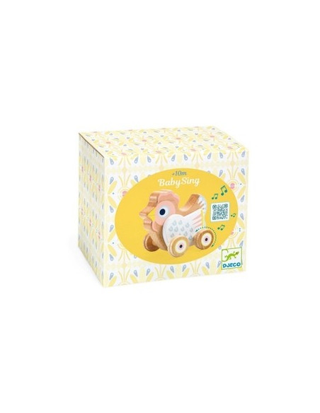 JOUET A POUSSER - BABYSING - FSC WOOD 100%