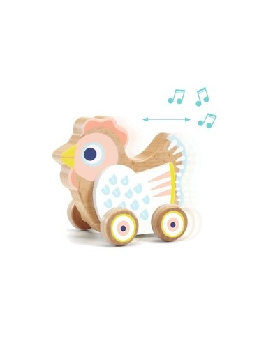JOUET A POUSSER - BABYSING - FSC WOOD 100%