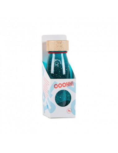 Bouteille sensorielle turquoise - Petit Boum