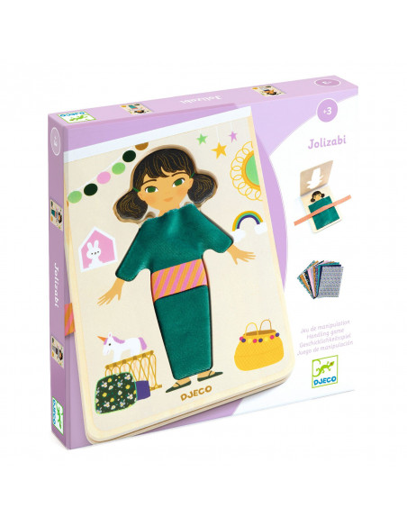 JEU EDUCATIF BOIS - JOLIZABI