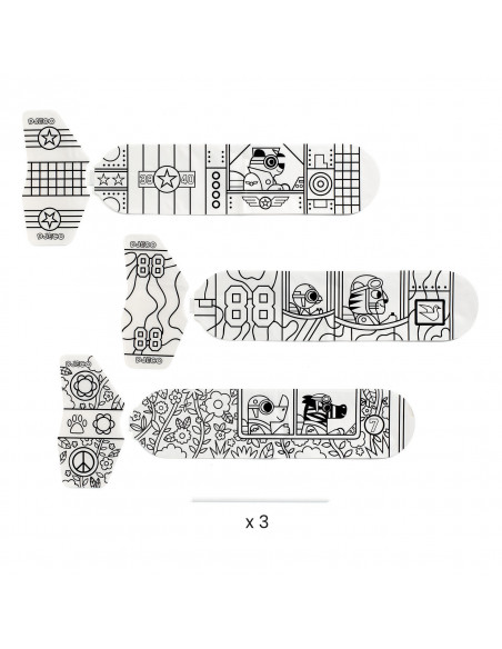 DIY-3 AVIONS A COLORIER