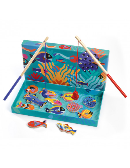 Peche magnétique - fishing graphic