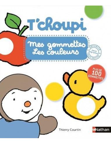 T'choupi - mes gommettes les couleurs