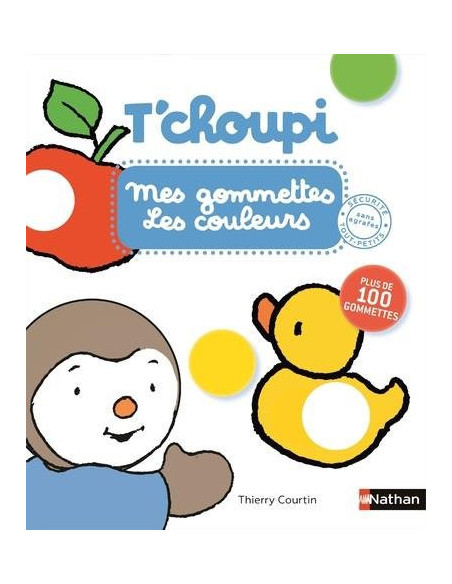 T'choupi - mes gommettes les couleurs