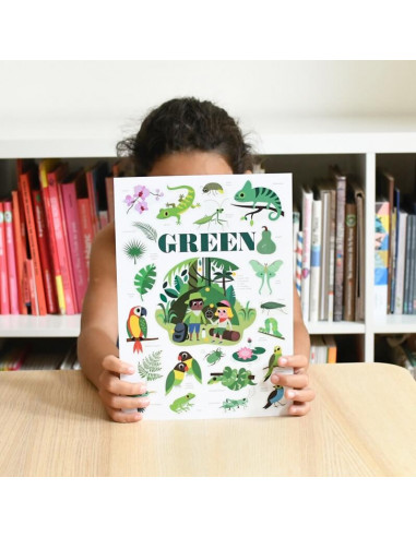 Mini poster jungle 3-8ans