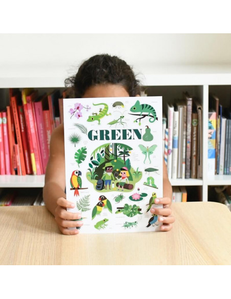 Mini poster jungle 3-8ans
