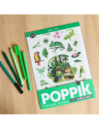 Mini poster jungle 3-8ans