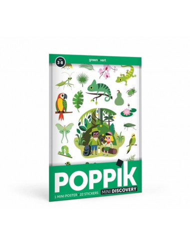 Mini poster jungle 3-8ans