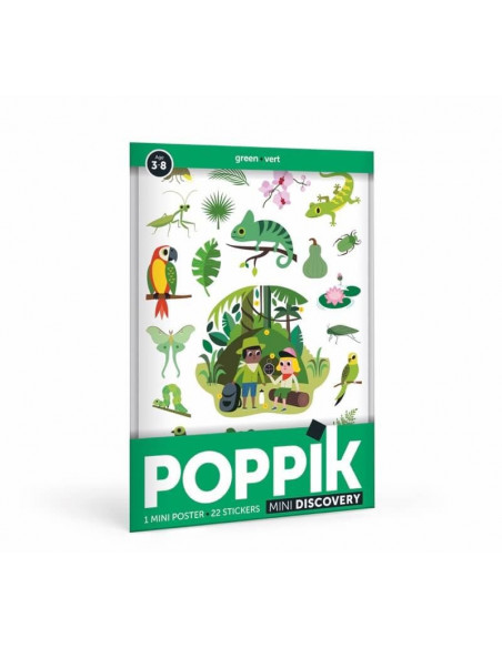 Mini poster jungle 3-8ans