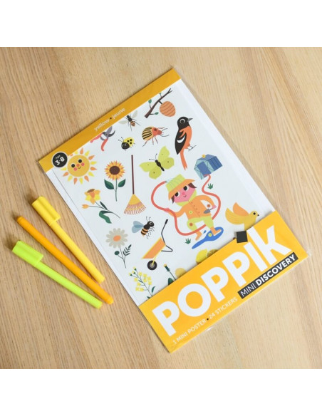 Mini poster jardin 3-8ans