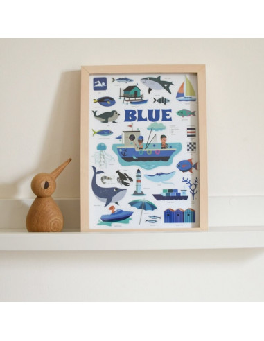 Mini poster la mer 3-8ans