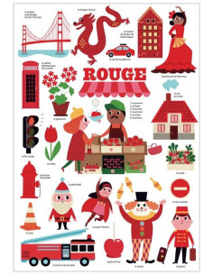 Mini poster la ville 3-8ans 2