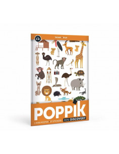 Mini poster safari 3-8ans