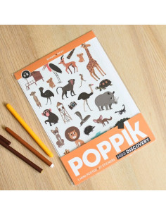 Mini poster safari 3-8ans 2
