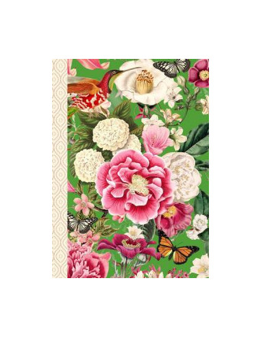 CARNET NOTES 10X15CM FLEURS