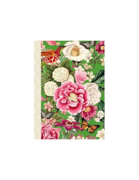 CARNET NOTES 10X15CM FLEURS