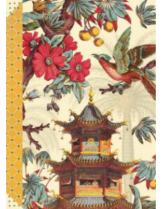 CARNET NOTES 10X15CM ROUTE DE LA SOIE