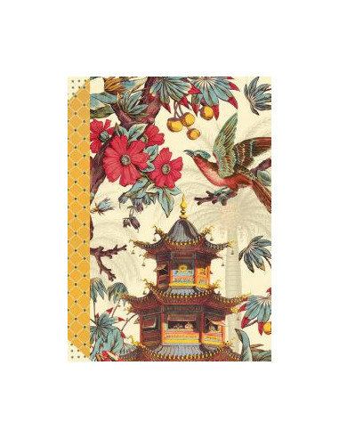 CARNET NOTES 10X15CM ROUTE DE LA SOIE