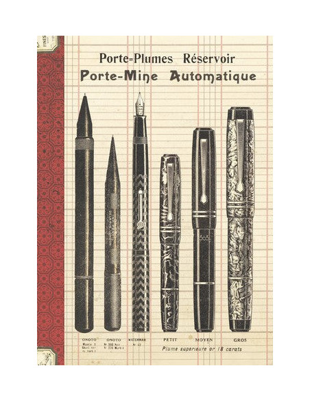 CARNET MOTS DE PASSE PORTE-PLUMES