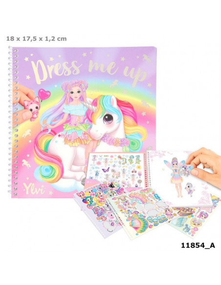 YLVI DRESS ME UP ALBUM AUTOCOLLANTS