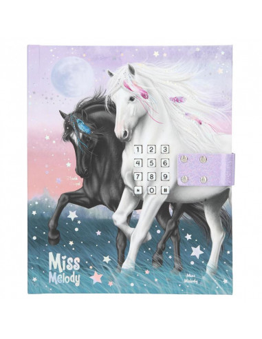 MISS MELODY JOURNAL INTIME DIGICODE MOTIF 1