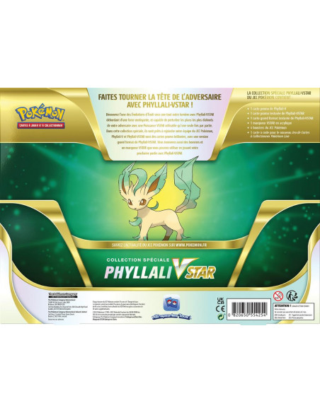 Pokemon : coffret givrali/phyllali vstar jan. 2022