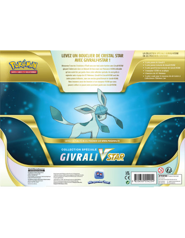Pokemon : coffret givrali/phyllali vstar jan. 2022