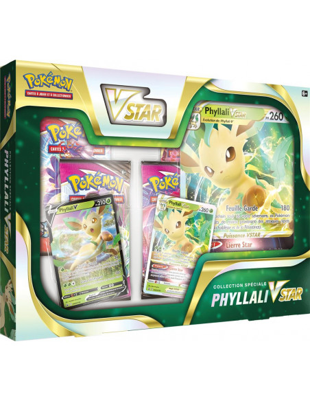 Pokemon : coffret givrali/phyllali vstar jan. 2022