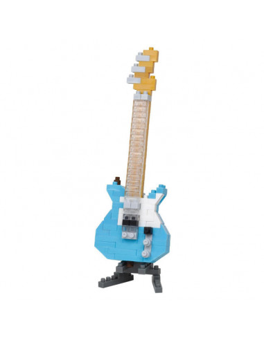 Electric Guitar Pastel Blue NANOBLOCK