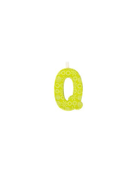 Lettre Q  (x 6)
