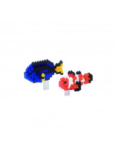 Poisson clown et pailletes