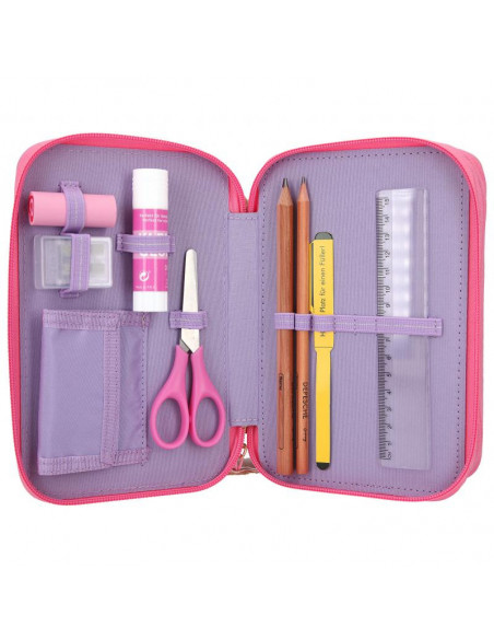 Top model trousse 3 niveaux teddy