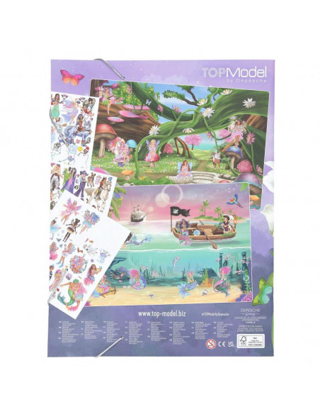 Topmodel stickerworld fantasy