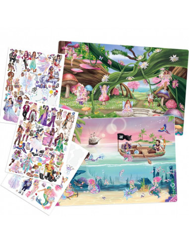 Topmodel stickerworld fantasy