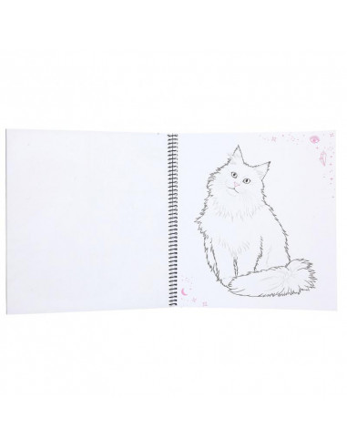 Topmodel livre de coloriage moonlight