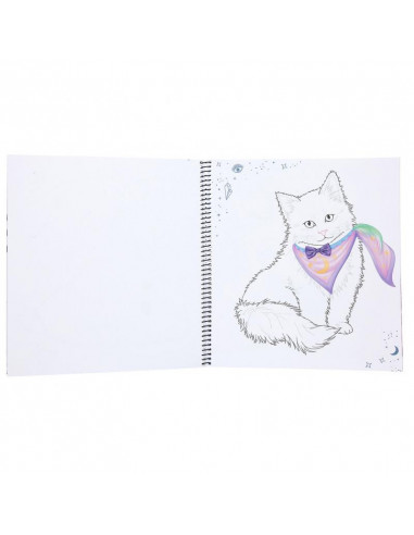 Topmodel livre de coloriage moonlight